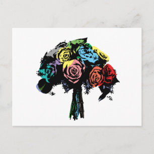 9.bouquet postcard