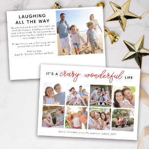 9 Carte de Noël photo   Crazy Merveilleuse Vie