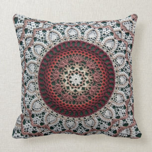9, Crochet Home Decor Designs Throw Pillow