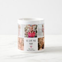 9 enfants Photo We Love You Mom Mug