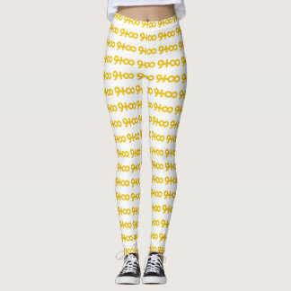 9+∞, one single mind. leggings