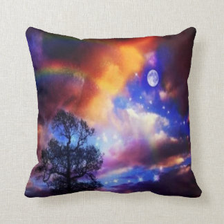 #9-over active sky throw pillow