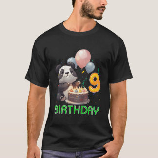 9 Panda 9Th Panda T-Shirt