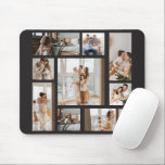 9 Photo Collage Template Personalize Mouse Pad<br><div class="desc">Introducing our personalized photo collage mouse pad - the perfect way to add a personal touch to your workspace while preserving your favourite memories! Whether you're celebrating a graduation, honouring family, cherishing friends, or remembering a vacation trip, our custom mouse pad is the ultimate way to commemorate any occasion. Our...</div>