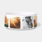 9 Photos in Round Edge Frame Pet Bowl
