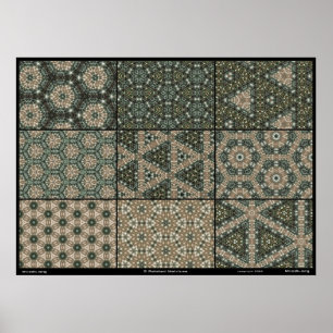 9 Related Matrices Poster