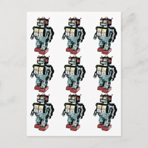 9 Robots Postcard