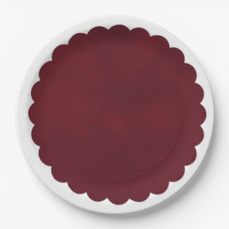 9" Round Paper Plate