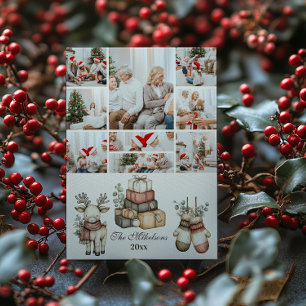 9 Rustic Neutral Christmas Holiday Card