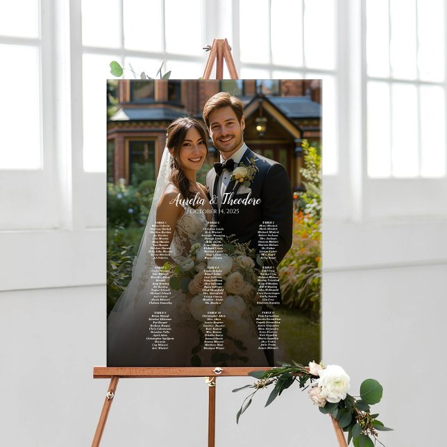 9 tables élégant tableau de sièges mariage photo (Créateur téléchargé)