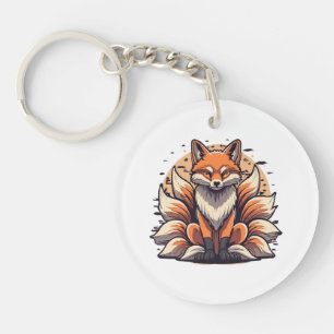 9 Tailed Fox Spirt Keychain