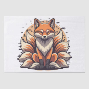 9 Tailed Fox Spirt Tissue Paper
