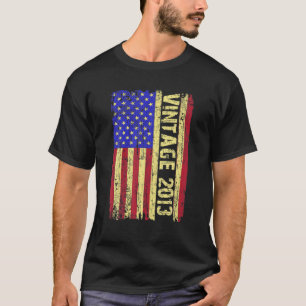 9 Year Old Gifts Vintage2013 9Th Birthday T-Shirt