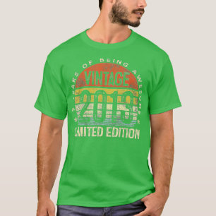 9 Year Old Gifts Vintage 2013 Limited Edition 9th  T-Shirt
