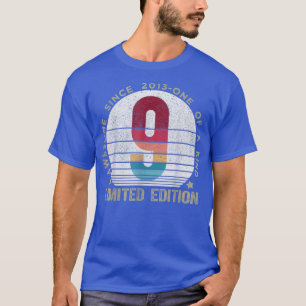 9 Year Old Vintage 2013 Retro Limited Edition 9th  T-Shirt