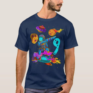 9 years Birthday Boys Astronaut 9th Birthday Boys  T-Shirt