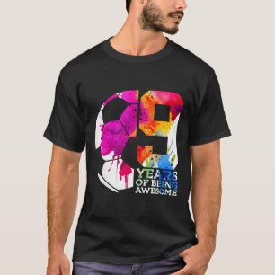 9 Years Of Being Awesome Soccer 9th Birthday _2 T-Shirt