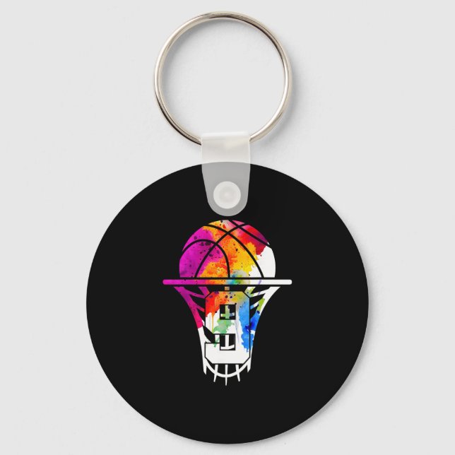 9 Years Sketll 9th Birthday  Keychain (Front)