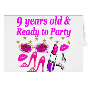 9 YRS OLD AND READ Y TO PARTY LITTLE DIVA DESIGN