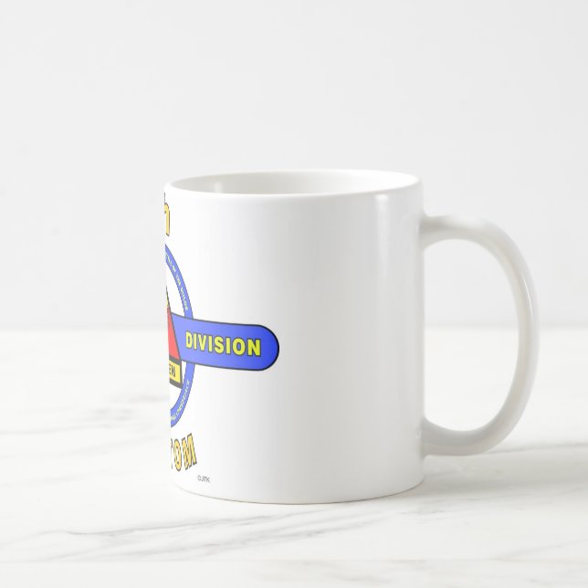 9TH ARMORED DIVISION "PHANTOM" DIVISION COFFEE MUG (Right)
