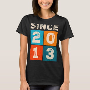 9th Birthday Awesome Since 2013 Boy Girl Kids T-Shirt