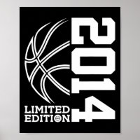 9th Birthday Basketball Limited Edition 2014 1