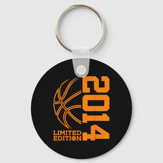 9th BIRTHDAY BASKETBALL LIMITED EDITION 2014  Keychain (Front)