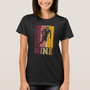 9th Birthday For Boys Football Player 9 Years Old T-Shirt