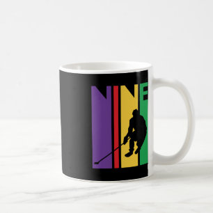 9th Birthday Gift Nine Colourful Hockey Birthday 9 Coffee Mug