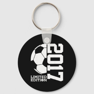 9th Birthday Soccer Limited Edition Keychain