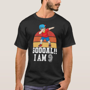 9th Birthday Soccer Themed Birthday Party 9 Years T-Shirt