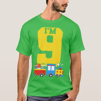 9th Birthday Train T-Shirt