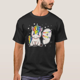 9Th Birthday Unicorn 9 Years Old Party Rainbow T-Shirt