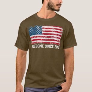 9th birthday, vintage usa , Awesome since 2013 T-Shirt