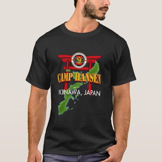 9th Engineer Support Battalion Camp Hansen Okinawa T-Shirt (Front)