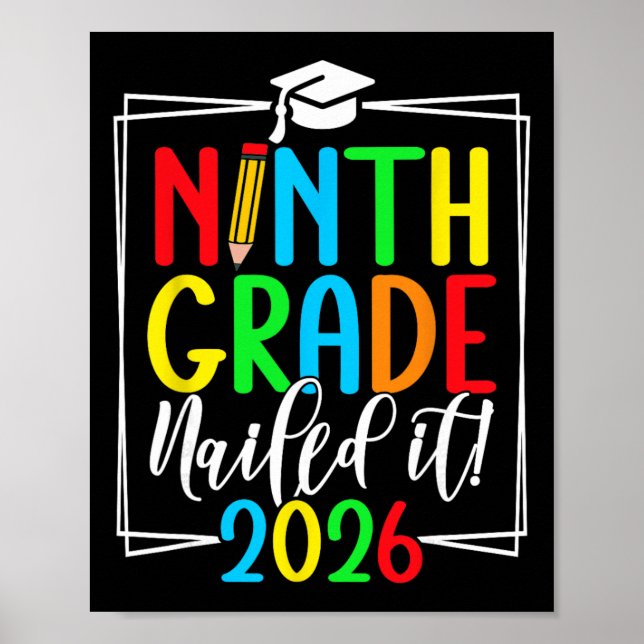 9th Grade 2026 Freshman Graduation _2  Poster (Front)