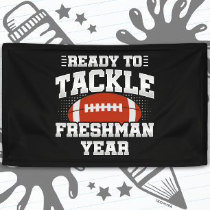 9th Grade Football Ready To Tackle Back to School Banner