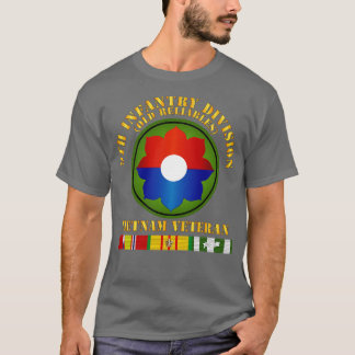9th Infantry Div Viet Vet Old Reliables w SVC Ribb T-Shirt