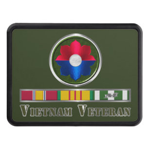 9th Infantry Division Customized Shield  Trailer Hitch Cover