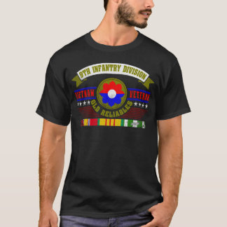 9th Infantry Division Vietnam Veteran Old Reliable T-Shirt