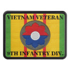 9th Infantry Division VSM Ribbon Hitch Cover