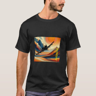 A10 Warthog Over Arizona T-Shirt