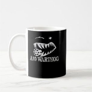 A10 Warthog Shark Mouth Military  Coffee Mug
