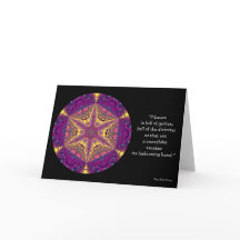 A16 Personalized  Star Snowflake Card.2