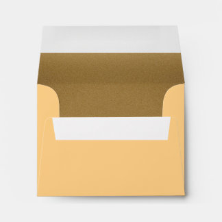A2 Envelope Note Card Wheat Bronze Elegant Simple