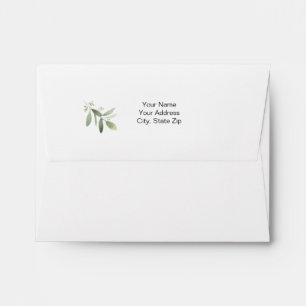 A2 Envelope RSVP Size Greenery Envelope