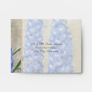 A2 RSVP Dragonfly Butterfly Delphinium n Poppy Envelopes