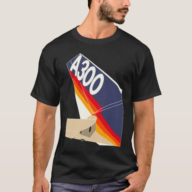 A300 Launch Livery  T-Shirt (Front)