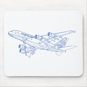 A380 Airbus Mouse Pad