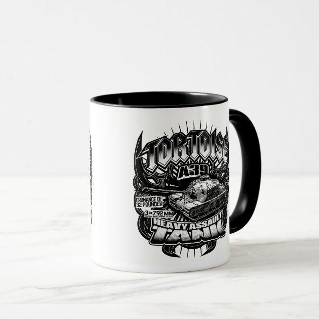 A39 Tortoise Mug (Front Right)
